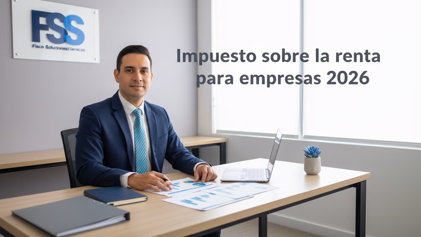 Impuesto sobre la Renta para empresas 2026.
